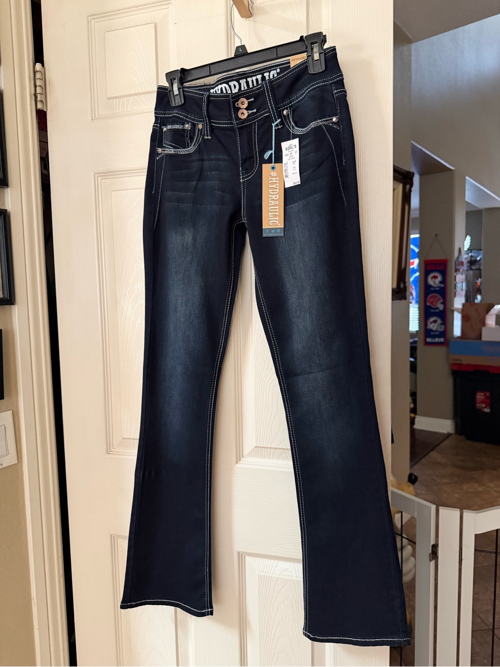 Hydraulic Women's Dark Indigo Flare Jeans